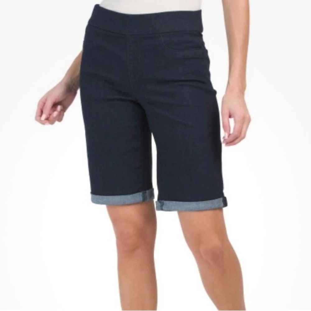 NYDJ Pull on Bermuda Women's Denim Shorts size 00